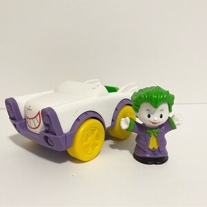 Little People DC Comics Joker Car Figure Super Hero Villian Lot Playset 4/$20 🛑